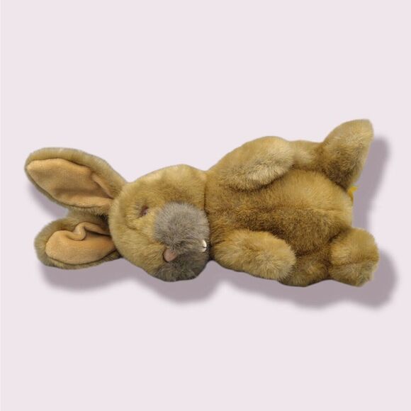 Vintage 24K Special Effects Toni Bunny Rabbit Plush Brown Realistic Buck Teeth - Picture 5 of 9